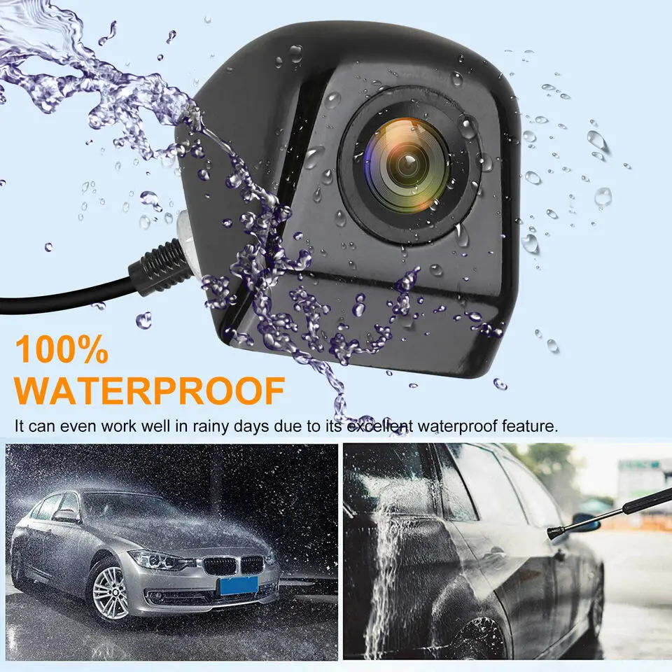 Waterproof HD 170°Camera Reversing Parking Backup Cam Car Rear View Night Vision