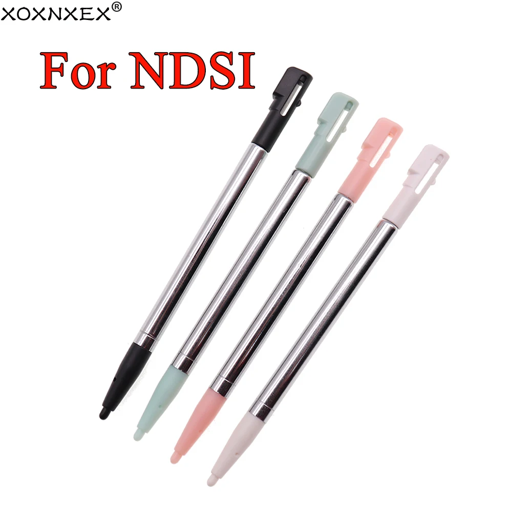 Multi Color Metal Retractable Extendable Touch Screen Stylus Pen Stylus for Nintend NDSi