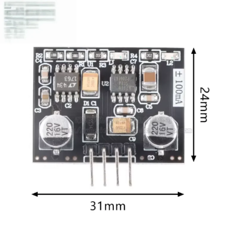 Low ripple 100mA current output capability of single power supply to dual power supply of special power supply Original