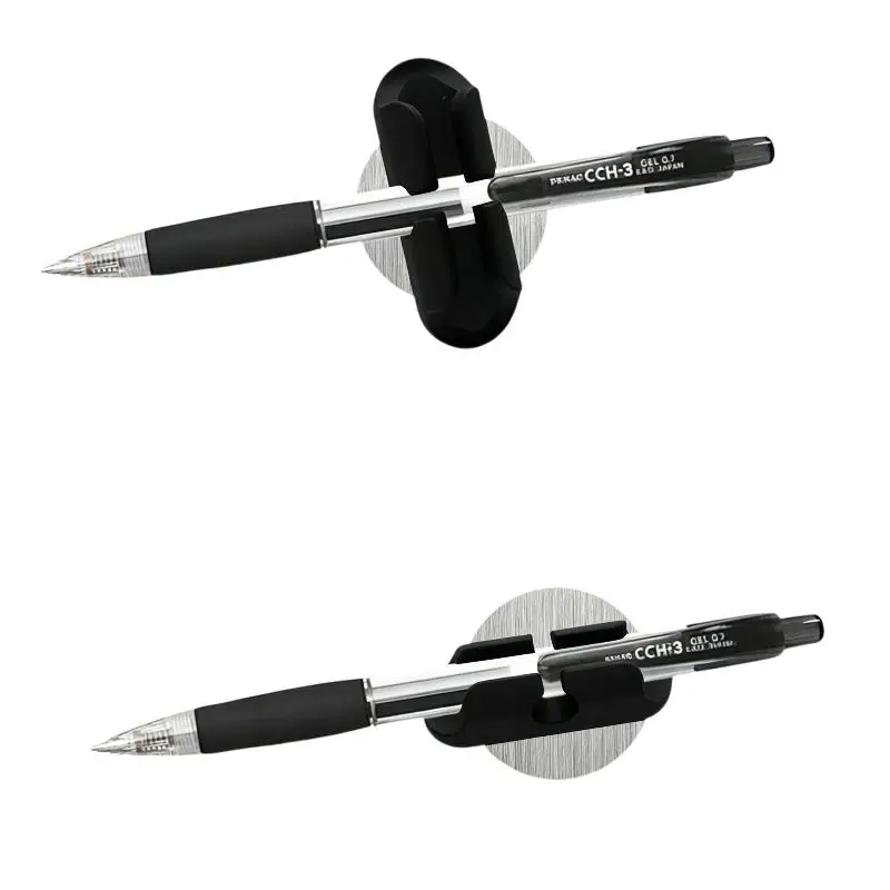 New 2/3/6Pcs Magnetic Pen Holder Wall Mounted Pen Holder Sticky Pencil Organizer Rack Pens Markers School Office Supplies