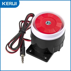 KERUI Mini Wired Siren Horn For Wireless Home Alarm Security System 120 dB Loudly Siren