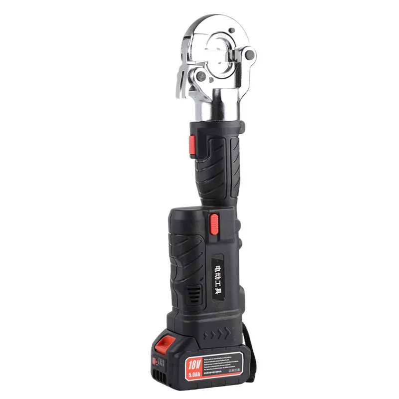 Alicate hidráulico recarregável ES-300, alicate de crimpagem mini elétrico com cabo reto, alicate de lítio de baixa voltagem.