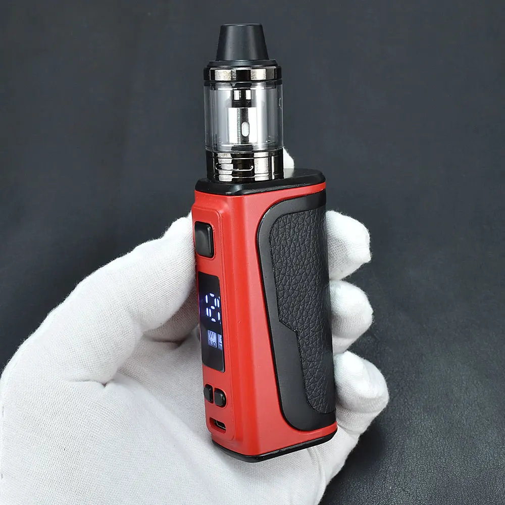 

WOLFCOOLVAPE Electronic Cigarette 120W Box mod Vaporizer box mod Kit OLED Screen Vaporizer 18000mah 2.0ml vape Tank