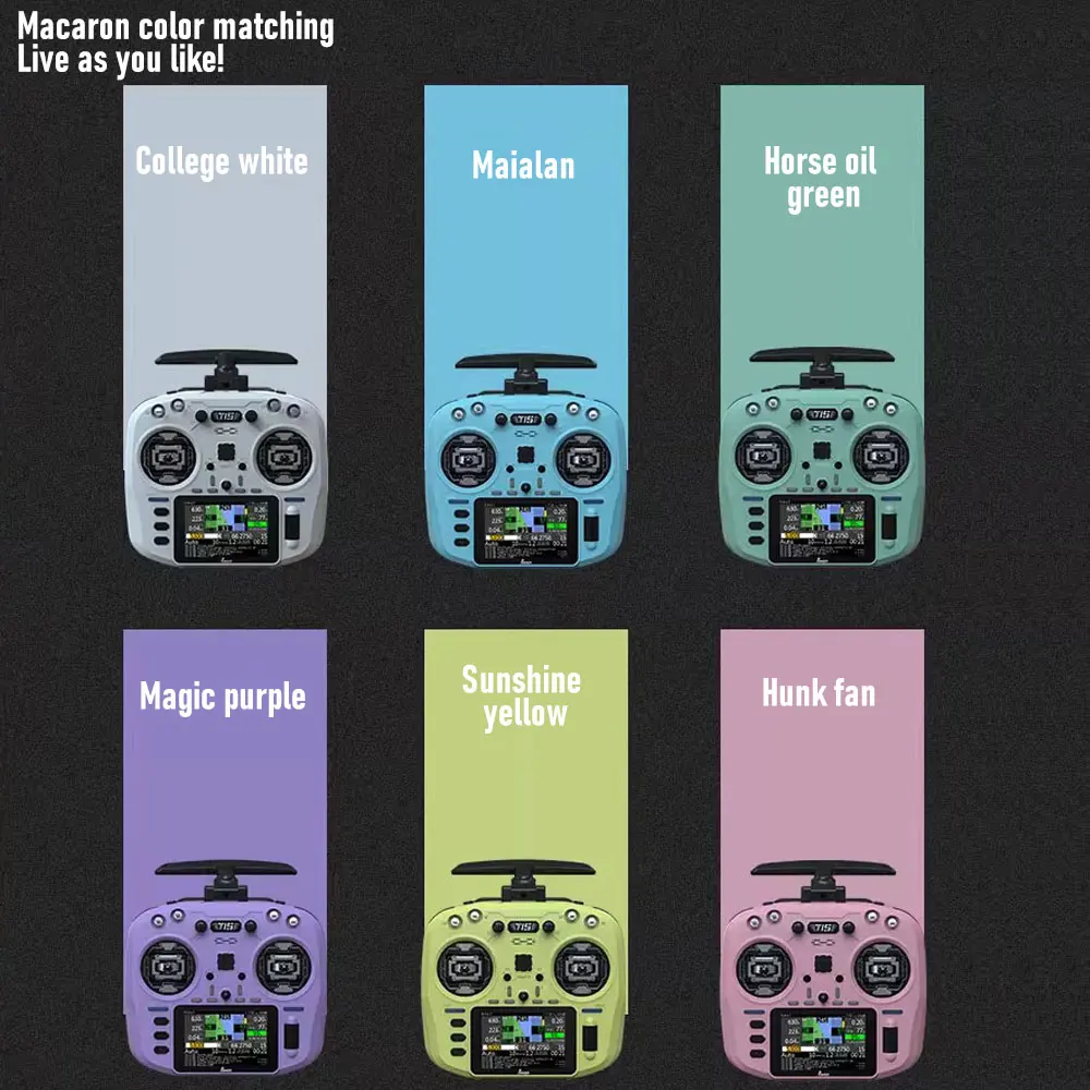 

JUMPER T15 ELRS 2.4G HALL Maialan Remote Control CNC Hall Sensor Gimbals Bi-directional Foldable Antenna OLED Display FPV Drone