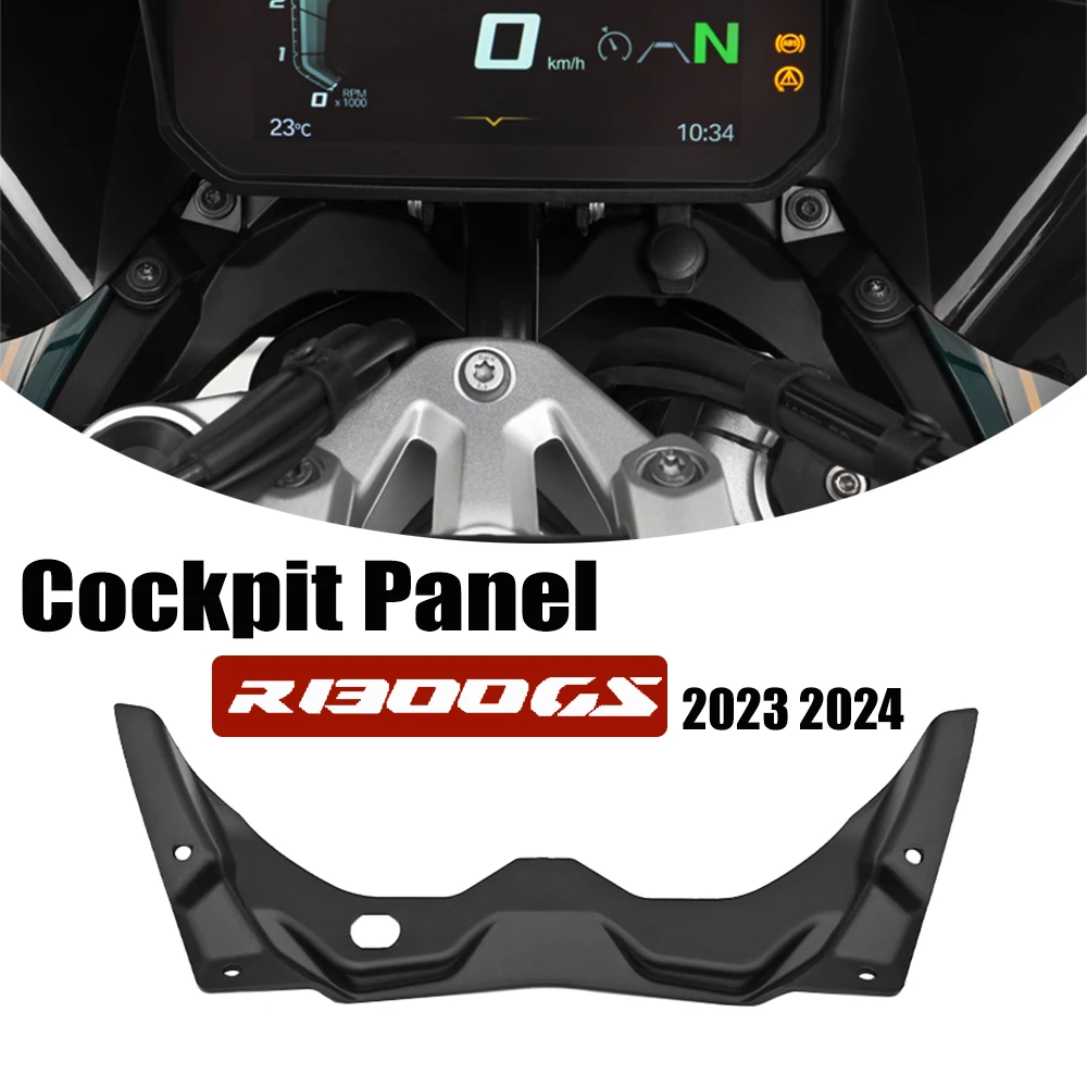 

Для мотоциклов BMW R1300GS (R 1300 GS, r1300 gs) Option 719 2023-2025 2026: Защитный обтекатель приборной панели и ветровой дефлектор вилки (Updraft Deflector)
