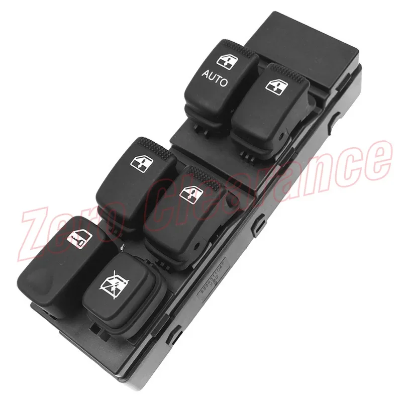 Novo interruptor mestre de janela elétrica de 4 portas esquerda 93570-3D121 935703 Interruptor de controle principal D121 para Hyundai Sonata GLX LX GLS