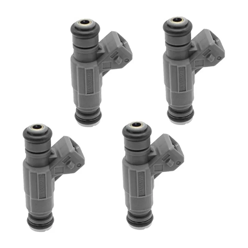 1 Set of 4 0280156063 06A906031BC FJ896 Fuel Injector Nozzle for Audi A3 TT Quattro 1.8L L4 2003-2006 3.2L