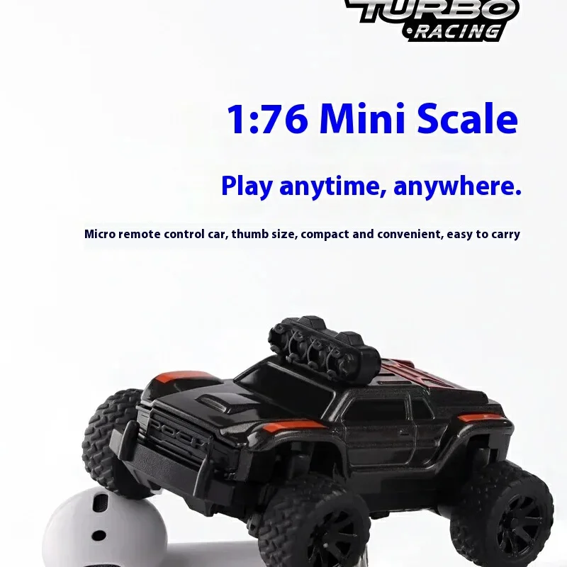 Turbo Racing 1:76 Remote-controlled Desktop Climbing Offroad Vehicle C81 Small Car Full Scale Off-road Mini Rc Model Vehicle Rtr