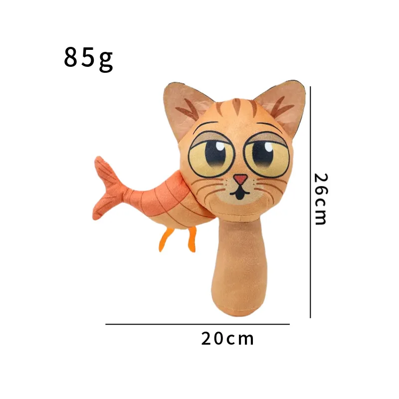 Плюшевая игрушка Sprunki Tung Tung Tung Sahur Игрушка Tralalero Tralala Плюшевая игрушка Tralalelo Tralala Акула Мягкая слепая коробка Подарок на день рождения