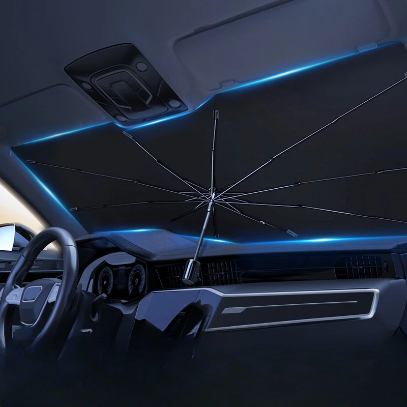 

Car sunshade, front block, summer supplies, car sunshade, sunscreen, heat insulation, car window sunblock