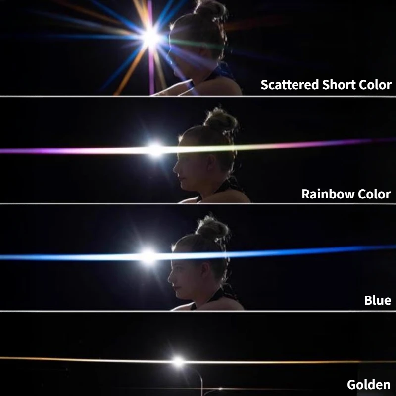 Walkingway Streak Filters Blue Rainbow Colorful Star Line Streak Flare lens Filter 49 52 55 58 62 67 72 77 82 95MM Camera Filter