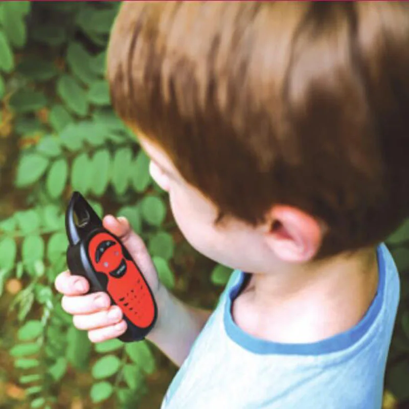 Imagem -04 - Mini Walkie Talkie 400480mhz 3km Brinquedo de Áudio Educacional Crianças