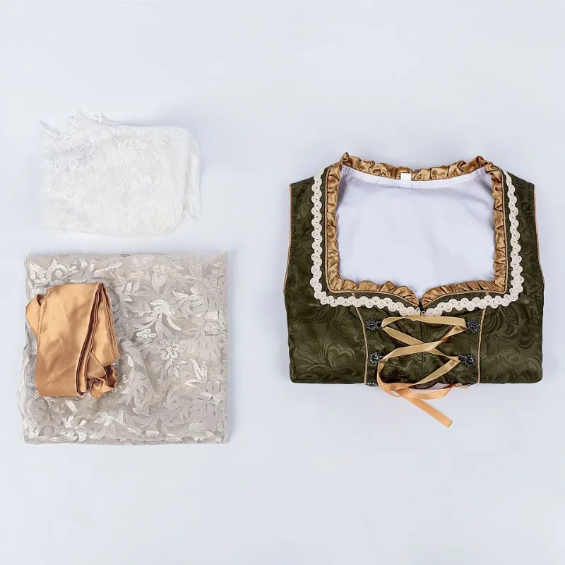 زي مهرجان أكتوبر، ملابس بافاري ألمانية تقليدية، إكسسوارات أزياء فستان الهالوين