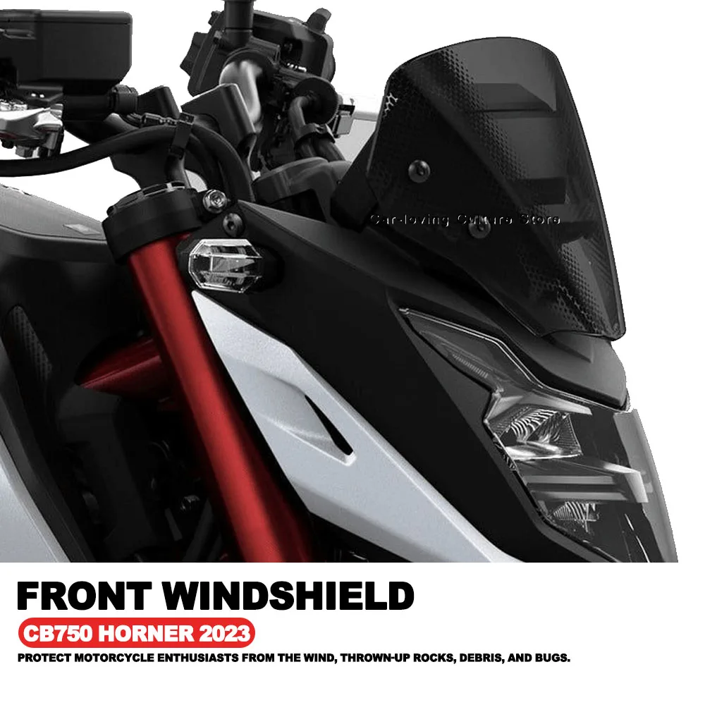 

Great Quality PC Motorcycle Windshields Covers Screen Motorbikes Deflector For CB750 CB 750 HORNET 2023