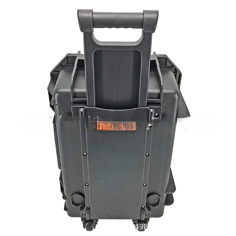 Pull Rod Toolbox Waterproof Plastic Handheld Toolbox Multifunctional Portable Tool Case Tough Build Toolboxes with Lock Hole