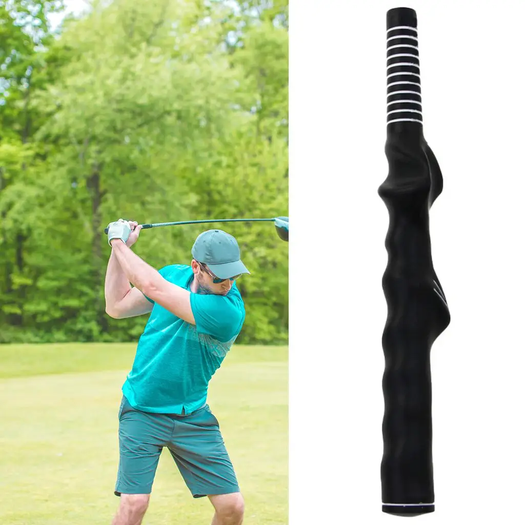 Golf Grip Undersize Rubber Material Right Hand Finger Positioning Attachment for Golf Club Swing Teaching Beginner