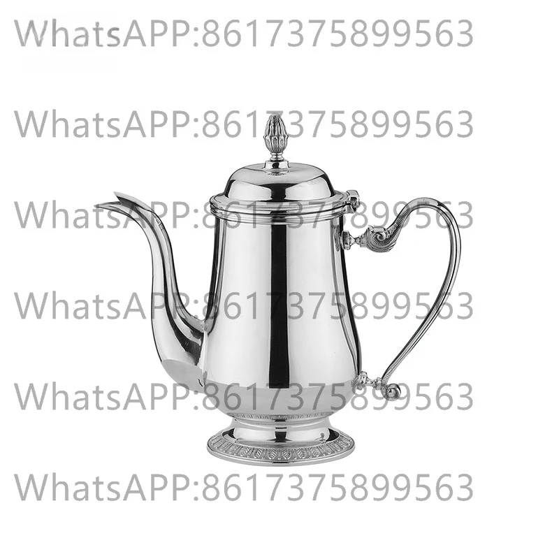

Commercial Stainless Steel Mirror Polished Tea or Coffee Pot Set Arabic Coffee Set Arabic Tea and Coffee Set
