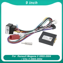 For Renault Megane 2 2002-2004 / Clio 3 2002-2004 16Pin CANBUS Radio Power Cable | Android Car Stereo Wiring Harness Adapter