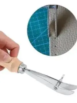 DIY handmade leather goods vegetable tanned leather edge liner, spacing wheel edge press, isometric professional scriber