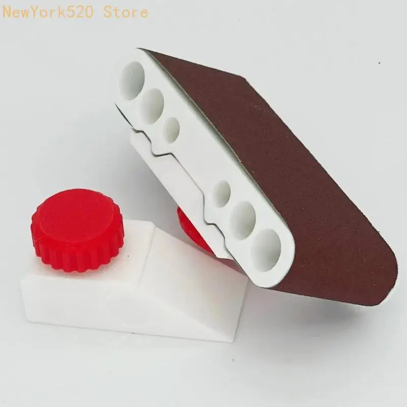 Sandpaper Holder Hand Sander for Drywall and Other Flat Surfaces Manual Hand Sanding Block Polishing Sanding Clips N84C