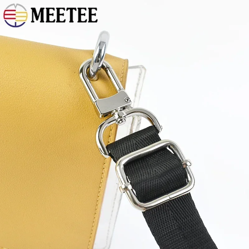 2/5Pcs Meetee 13-26mm Metal Removable Screw Lobster Buckle Handbag Strap Connector Clasp Snap Trigger Hook Hardware Accessories