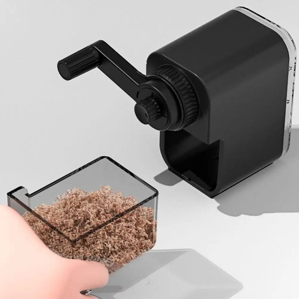 Automatically Enters Lead Pencil Sharpener Desktop Rotary Anti Sticking Lead Hand-cranked Mechanical Tool School Supplies