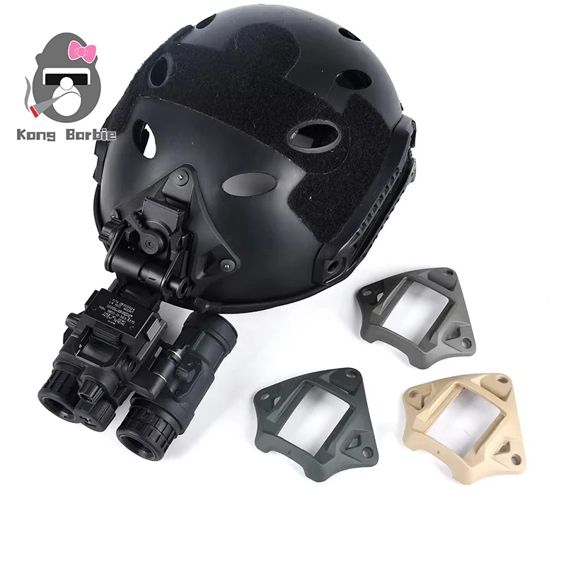 

WADSN Tactical Nylon Helmet Vas Shroud Three-Hole NVG Mount Adapter Fit FAST MICH ACH AF Wendy Helmet Accessories