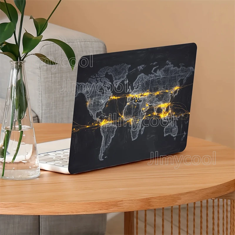 

Защитная наклейка «сделай сам», виниловая карта мира для ноутбуков и автомобилей, водонепроницаемая и износостойкая, не многоразовая