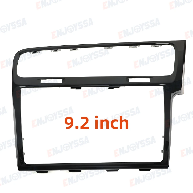 RHD Right-hand drive Piano Paint Black 8 inch 9.2 inch Radio Screen Panel Air outlet Frame Trim For VW Golf 7 7.5 MK7