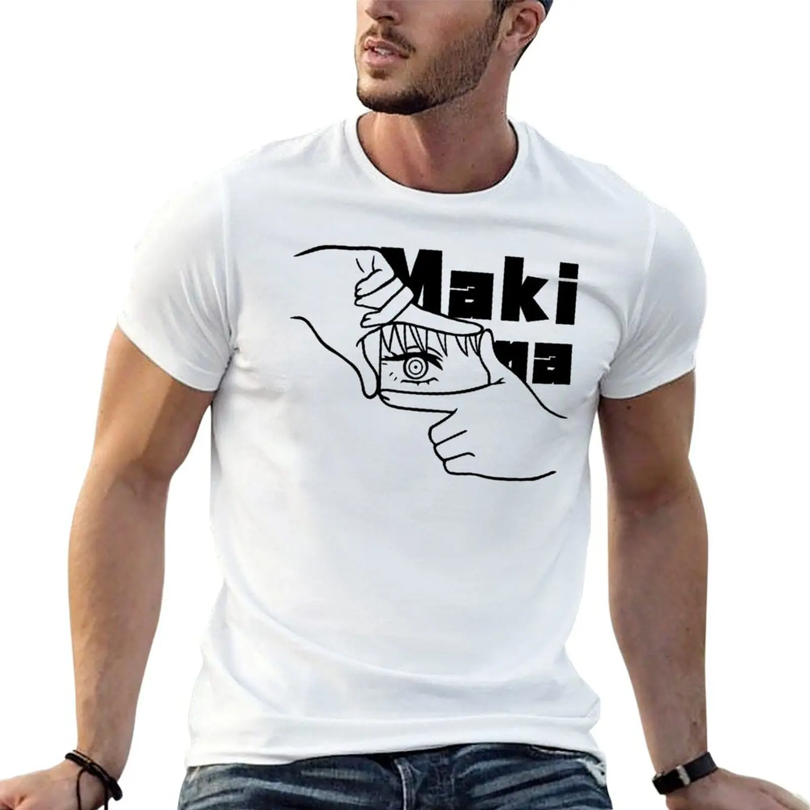 

Makima T-Shirt t shirt man casual t shirt man luxury T-Shirt
