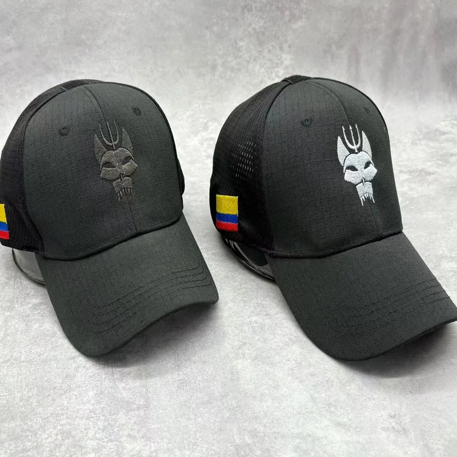 シールチーム-タスク-アテンダンス-ベースボール-キャップ-シーズン-7-ユニセックス-軽量-通気性-日焼け防止-防風-速乾-暖かいキャップ