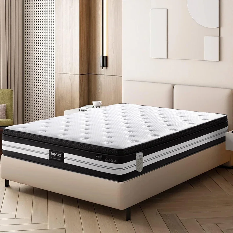 mattresses double king size  firm single bed  pocket spring   with memory