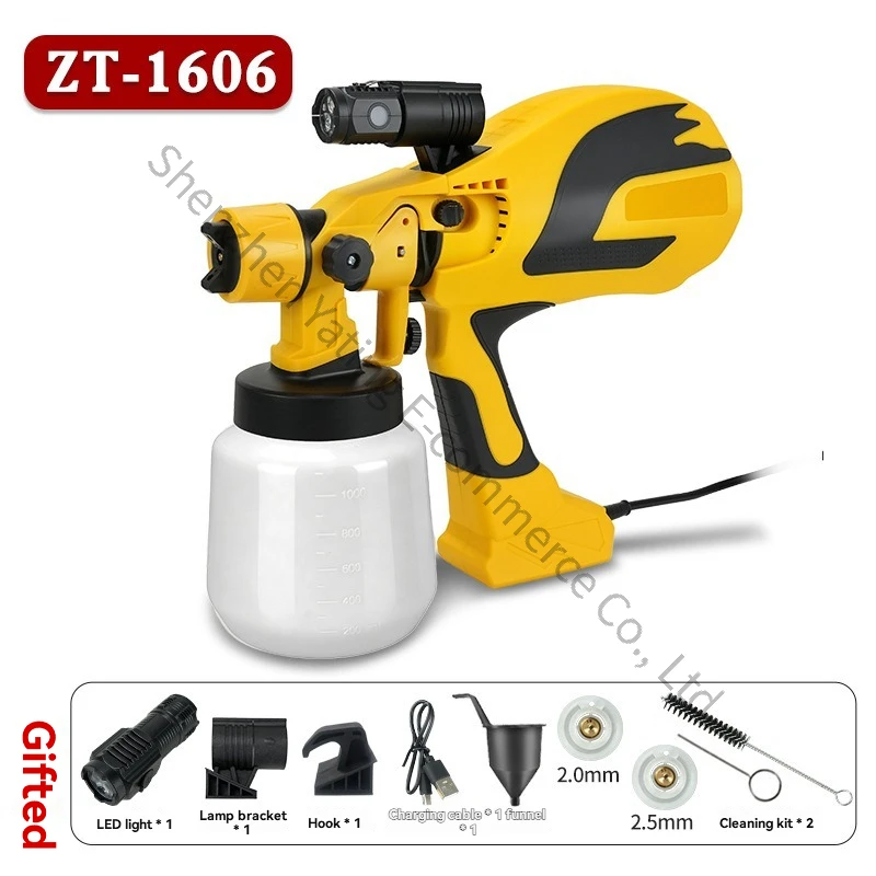 220v 110v Spraying Machine Disinfection Water Spray Gun Paint Emulsion Paint Antirust Paint Color Change Electric Spray Gun