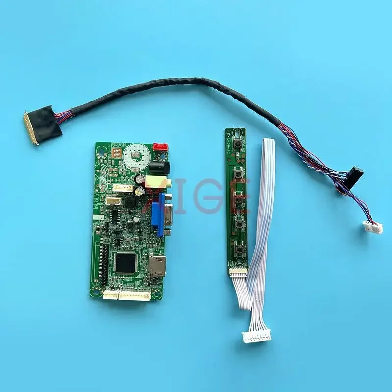 Placa controladora 58C para HSD101PFW2-B00, Compatible con HDMI, 40Pin, LVDS, Panel de ordenador portátil, VGA 1024x600, 10,1 ", Kit DIY