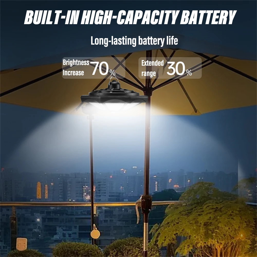 Super bright solar split chandelier Infrared sensor light Garden light With intelligent light control Long life