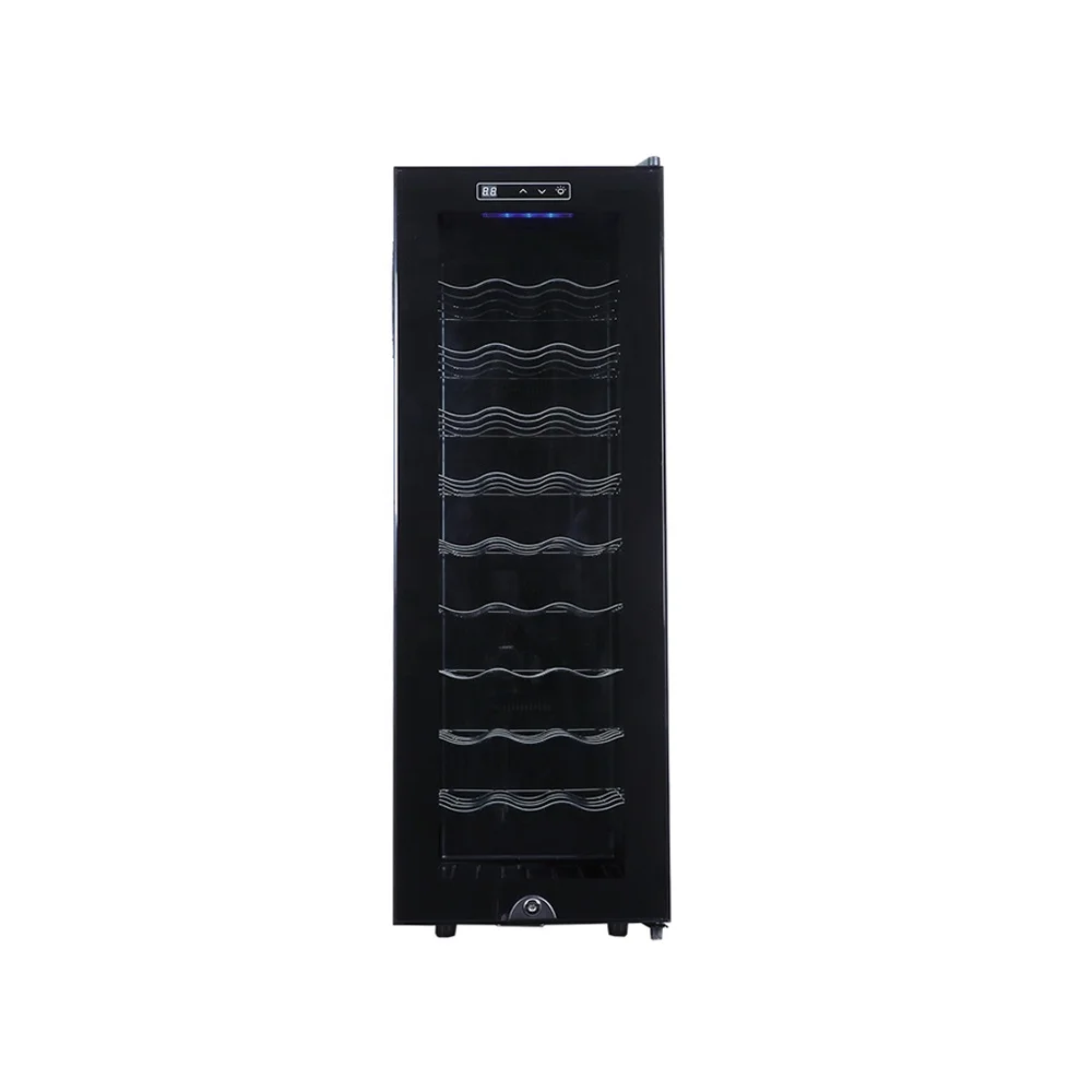 High qualityHigh Quality 30 Bottles Wine Bar Display Storage Cabinet with Door for Living Room