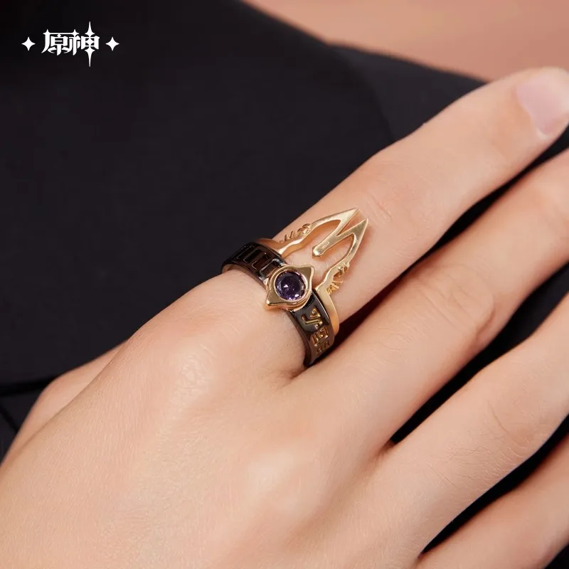 เกมเก็นชิน อิมแพ็ค ของแท้จากผู้ผลิต ชุด Verdant Woods and Shifting Sands ซีรีส์ Cyno อุปกรณ์เสริมธีม Cyno สำหรับฮาโลวีนและคริสต์มาส