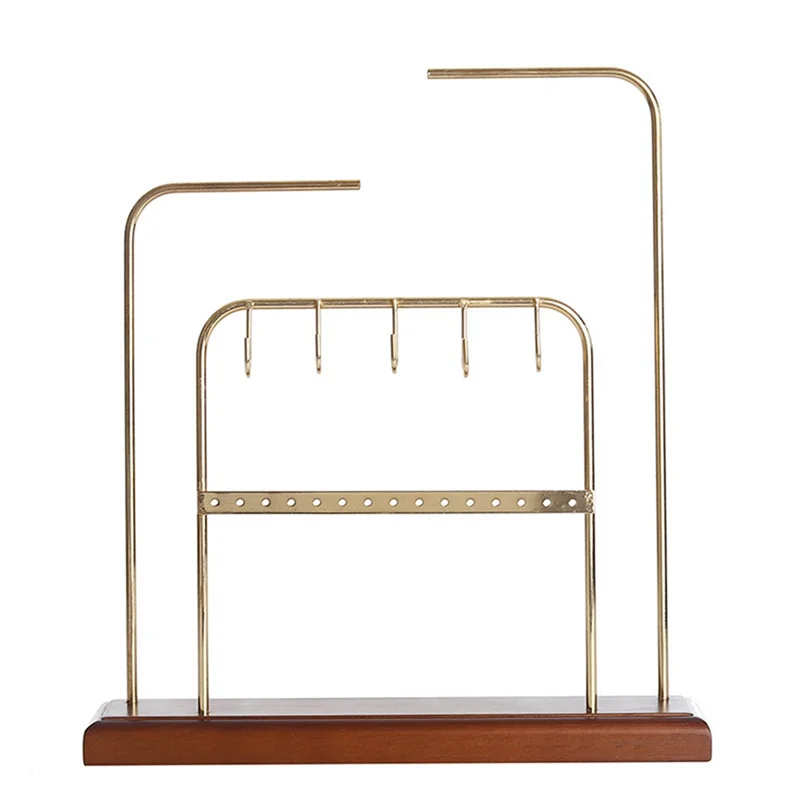 

CXZD-Metal Earring Stands, Jewelry Storage Hanging Shelf for Girl Woman