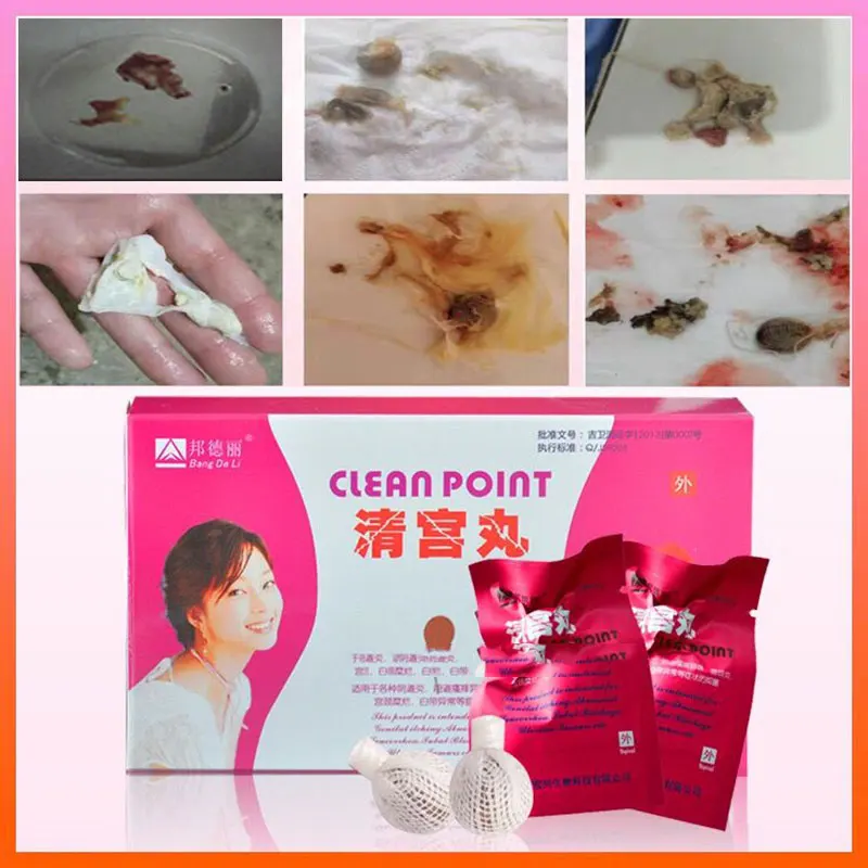 Original Chinese Herbs Vaginal Tightening Tampon Vagina Clean Point Yoni Pearls Fibroid Womb Detox Uterus Healing for Woman Care