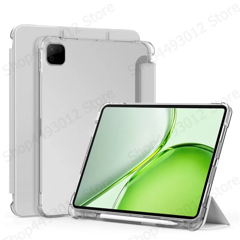For Honor Pad X9B Max Case 13 inch with Pencil Holder Trifold PU Leather Soft Back Stand Tablet Funda For Honor Pad X9 Max Cover