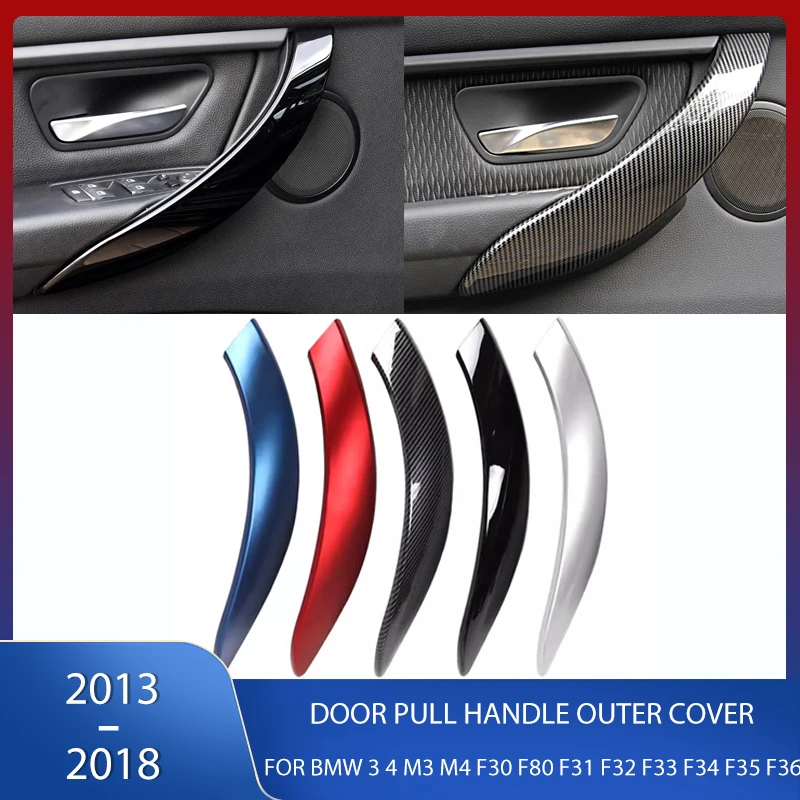 

Interior Door Pull Handle Outer Cover Trim For BMW 3 4 Series M3 M4 F30 F80 F31 F32 F33 F34 F35 F36 2013-2018 5141 7275 487