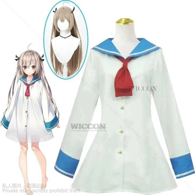 2025 yiyi أنيمي ATRI MyDearMoments Dakimakura تأثيري حلي المرأة فستان بتصميم حالم لطيف تنورة موحدة JK لعب الأدوار شعر مستعار هالوين Pa #2