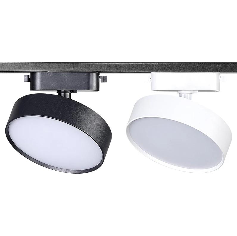 

LED Track light 9w 12W 18W 24W aluminum Ceiling Rail Track lighting Spot on Rail Spotlights Home living room business AC95-220V