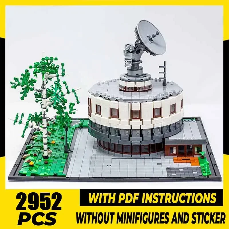 

Конструктор Star Movie Moc: Модель спутника для связи с Землей, технологические блоки, DIY-игрушка для сборки, подарок на праздник