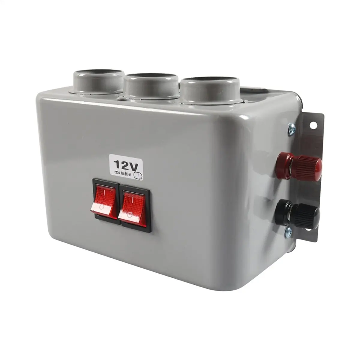 Compatible 600W Car Universal Electric Heater Kits 3 Hole 12V DC Heating Fan Defogger Glass Defroster Demister