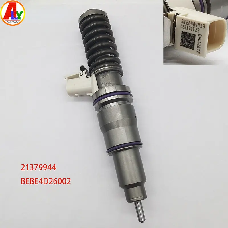 ALYTEST 1PCS Electronic Unit Injectors Common Rail Fuel Injector BEBE4D26002 21379944 for Volvo Penta