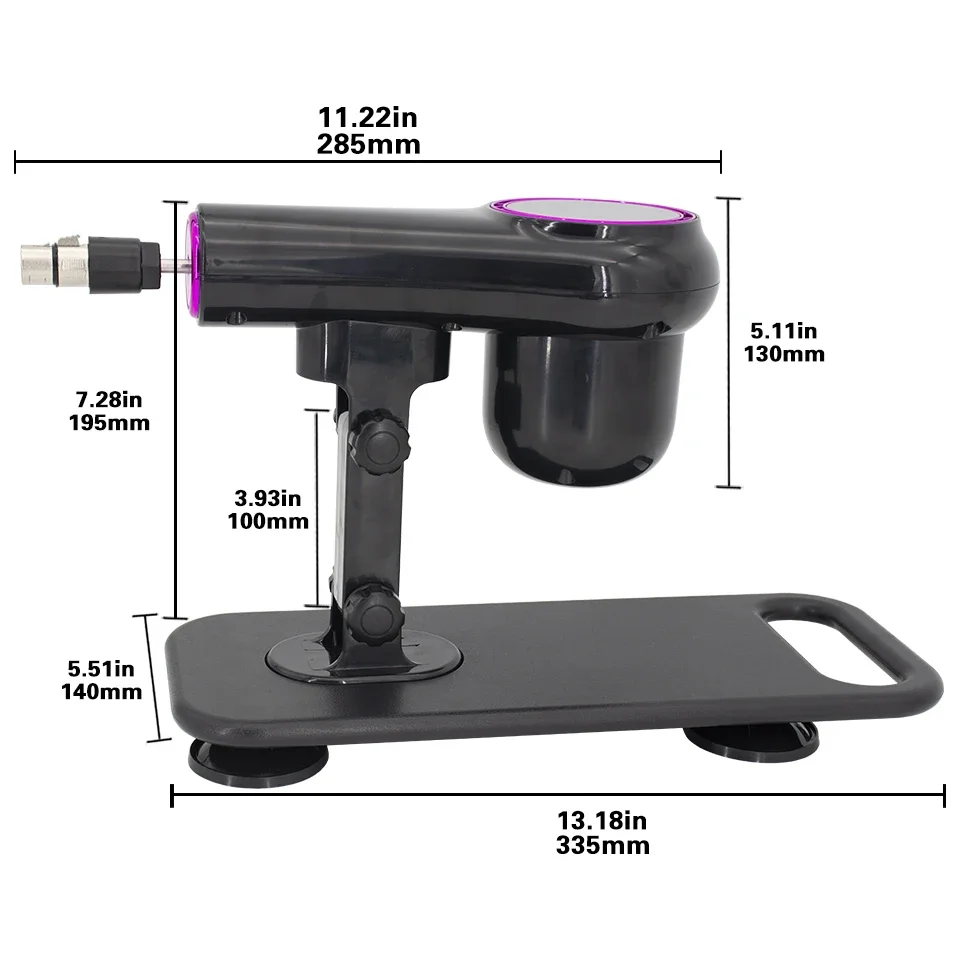 3XLR Connector Mini Telescopic Linear Actuator Wireless Remote Control Telescopic Linear Actuator Reciprocating Mechanism