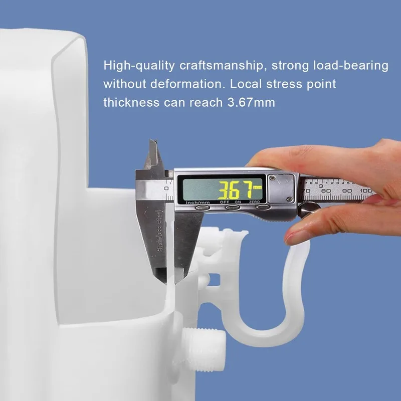 Large Capacity Water Container Plastic Water Tank with 3M Pipe, Heavy Duty  Storage Carrier (Size:80L/21.1Gallon)