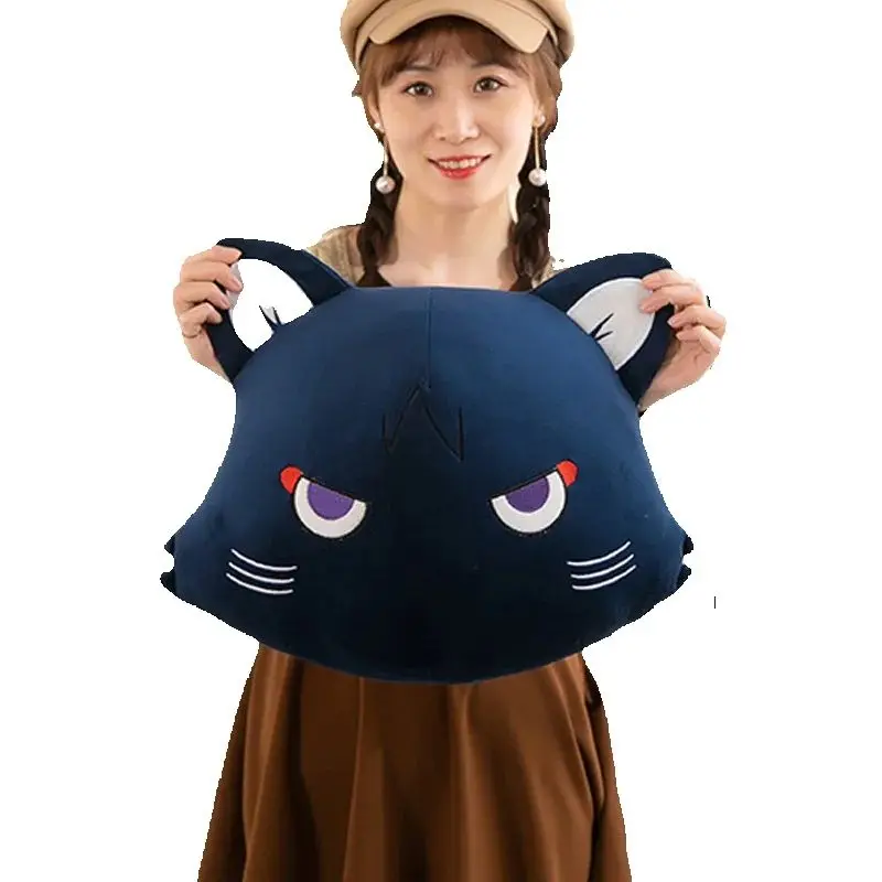 Genshin Impact Wanderer Scaramouche Sofa Home Living Room Decoration Pillows Cute Cat Pillow Float Window Tatami Cushion Pillow