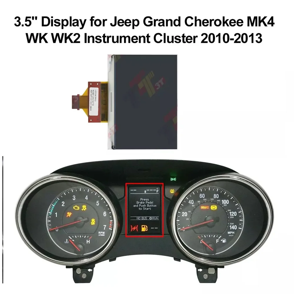 

3.5" Display for Jeep Grand Cherokee MK4 WK WK2 Instrument Cluster